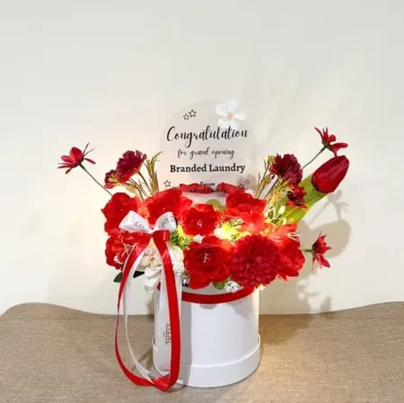 Bloom Box Akrilik Ucapan Grand Opening Bantaeng